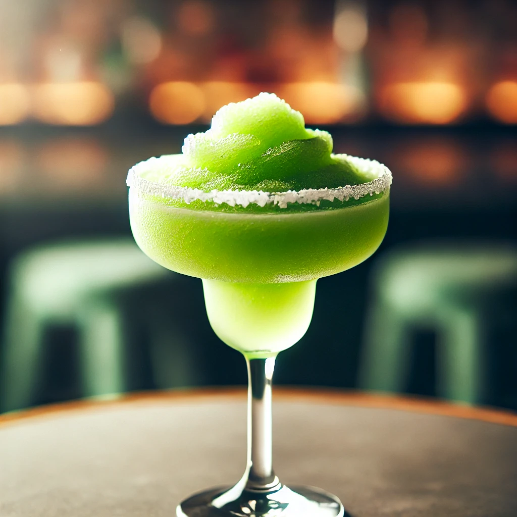 1月5日の誕生酒「フローズン・ミドリマル・ガリータ」