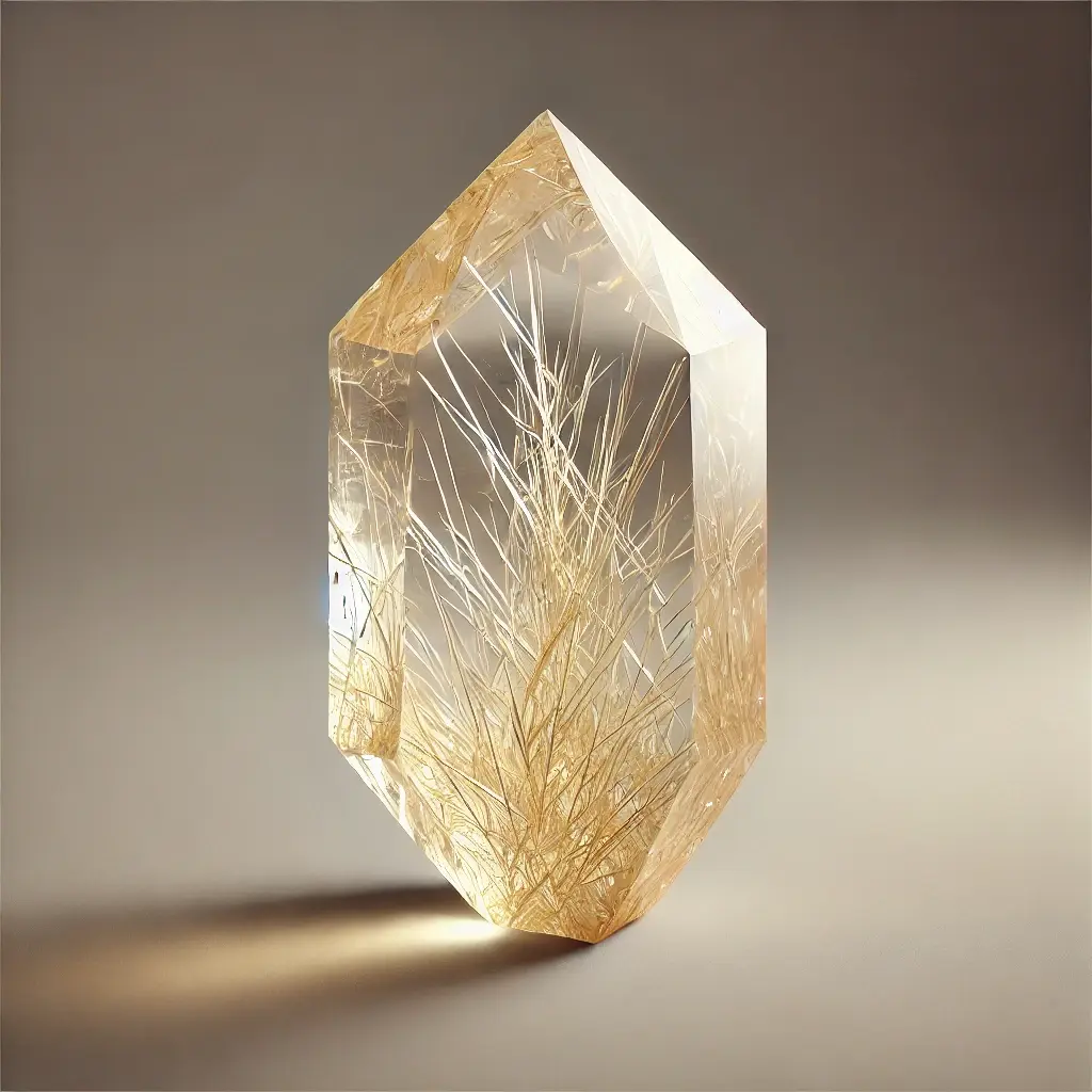 2月8日の誕生石「ルチルレイテッド・クォーツ」