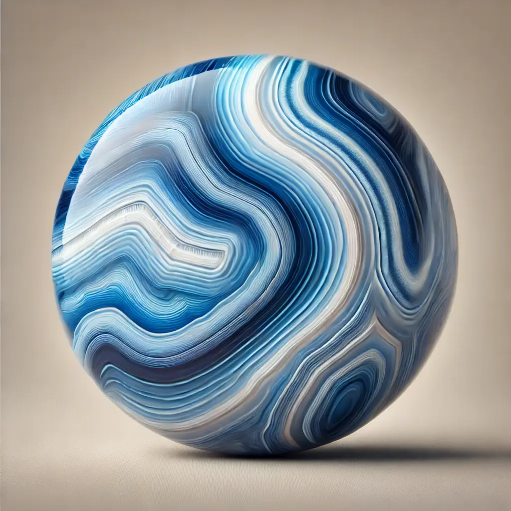 10月18日の誕生石「ブルー・アゲート」